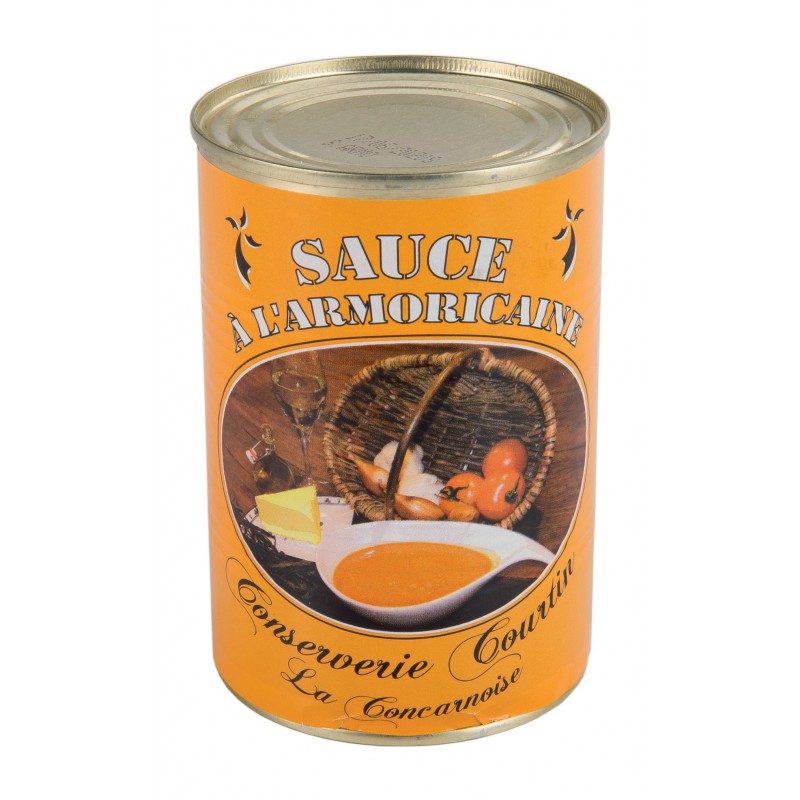 Recette Cigale De Mer Sauce Armoricaine Sauce à l'armoricaine 400 g - Les Conserveries Réunies