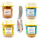Coffret "Bonne fête Maman" 4 verrines de poissons 80 g avec son couteau