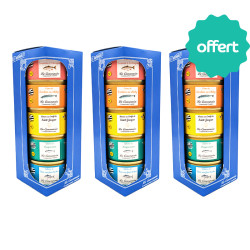 2 étuis de 5 tartinables de la mer 130g + 1 gratuit